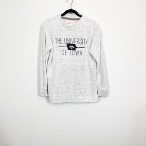 Pressbox Sweatshirt Pullover Terry University of Iowa Ladies Small